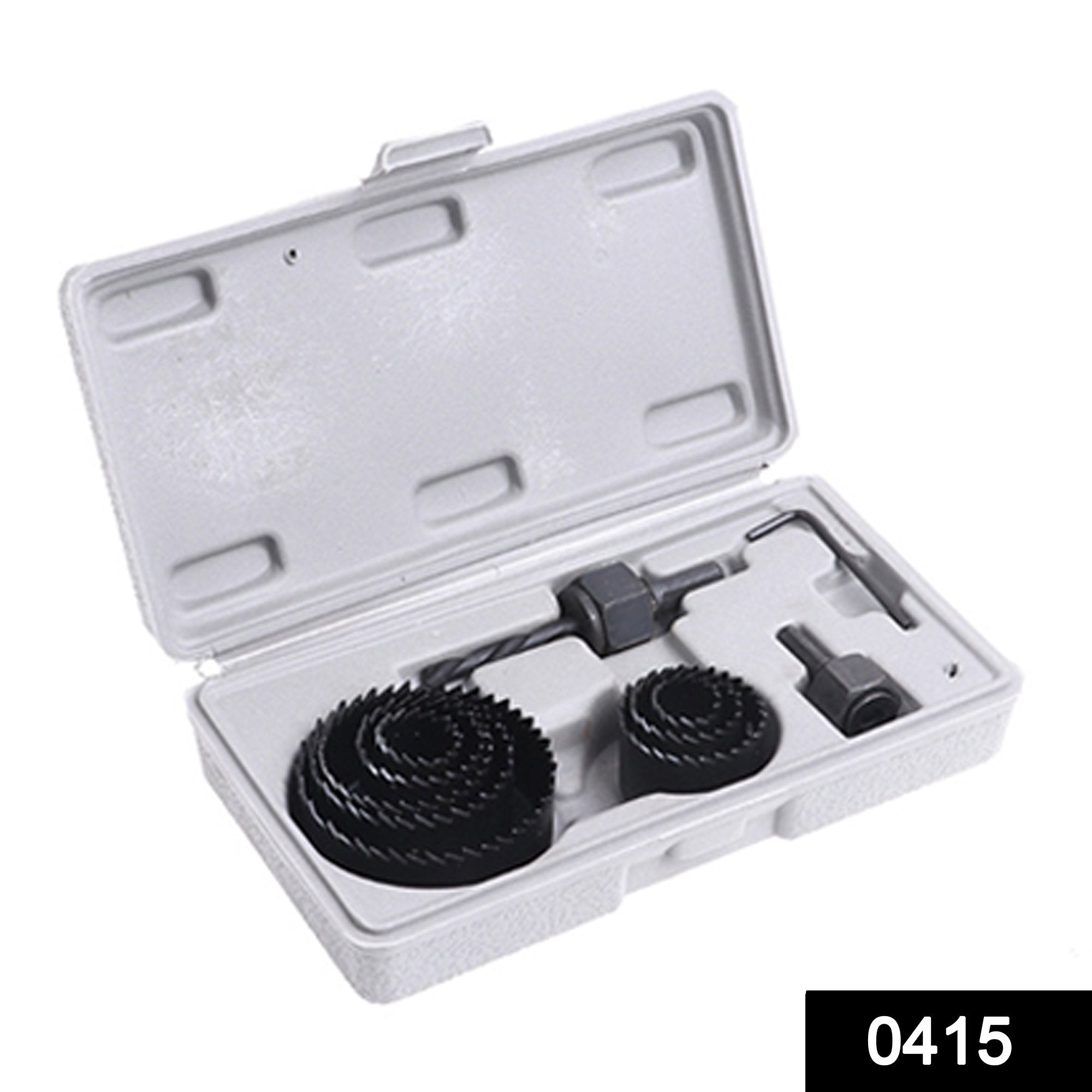 0415 -12 pcs 19-64mm Hole Saw Kit - SkyShopy 0415 -12 pcs 19-64mm Hole Saw Kit - SkyShopy